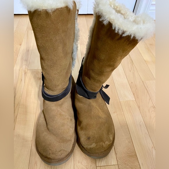 KOOLABURRA BY UGG ROZALIA TALL 1020243
CHESTNUT SIZE 10 WOMAN'S BOOTS - Picture 2 of 8